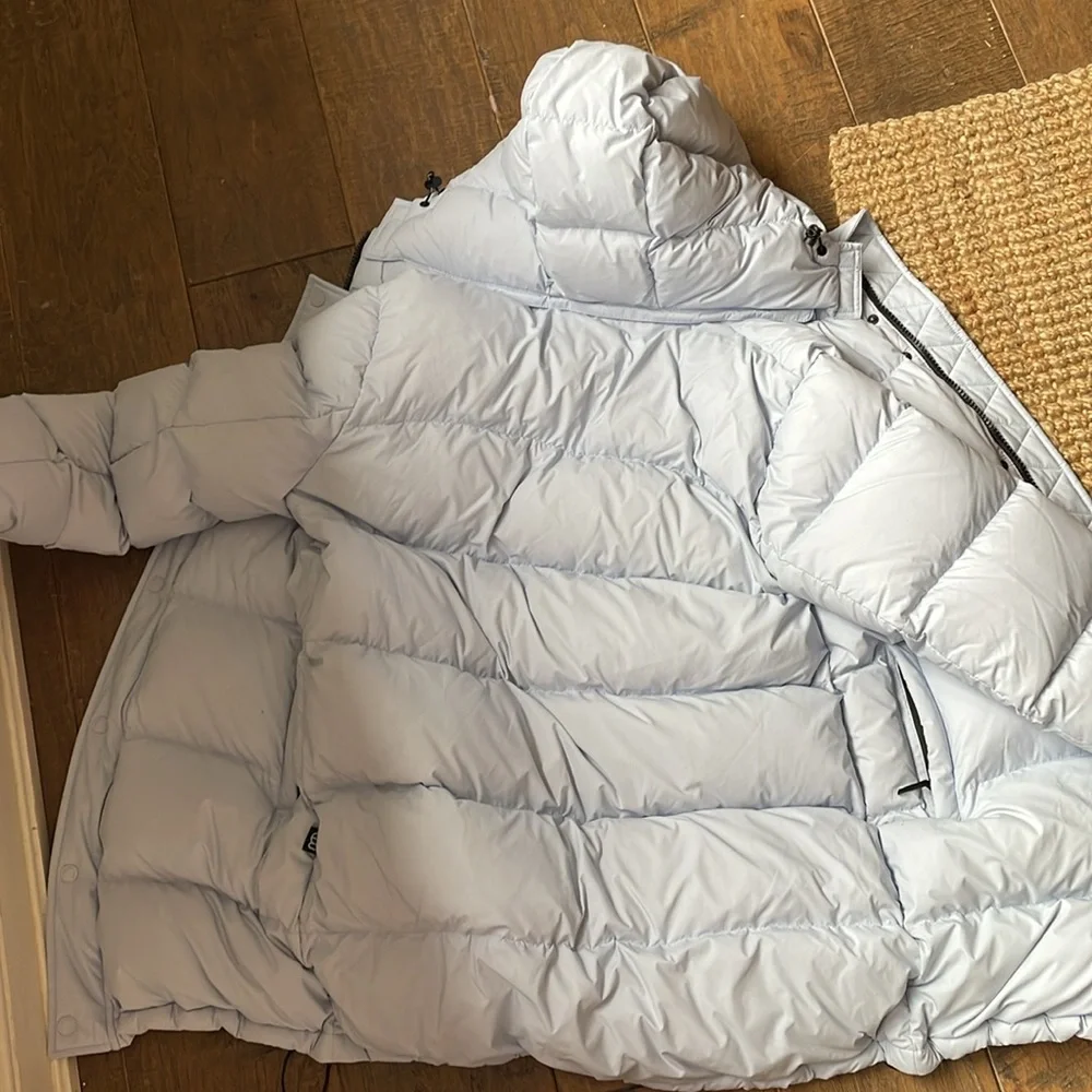 Aritzia super puff mid length - cruise blue - Picture 3 of 3